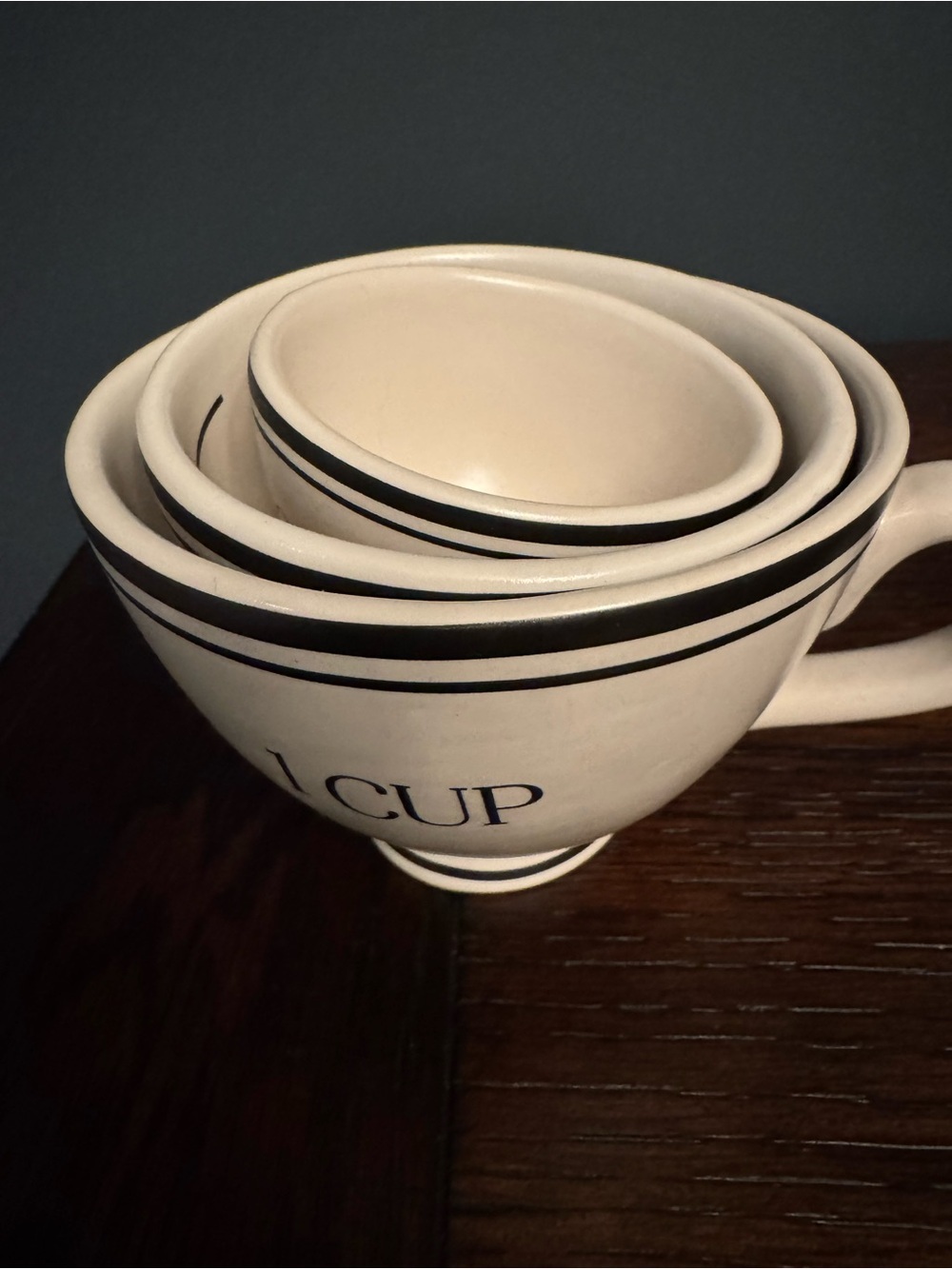 Ceramic Measuring Cup Set - Picture 2 of 2